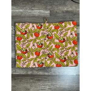 Vera Bradley Laptop Case Tomato On Vine Preppy Pink Quilted Electronic iPad Cute